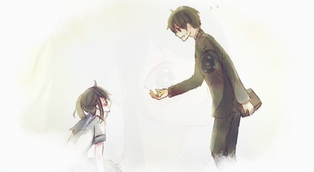 ayanotheyan's tweet photo. "i want to...protect..him..!" https://t.co/y9zXiLAKoo
