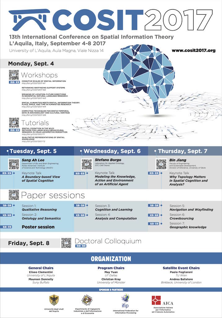 cosit2017's tweet photo. 40 days left to #COSIT2017...Join us @ https://t.co/yaY8IueRAp #cosit #spatialinformationtheory https://t.co/yEzpXB5N5Z