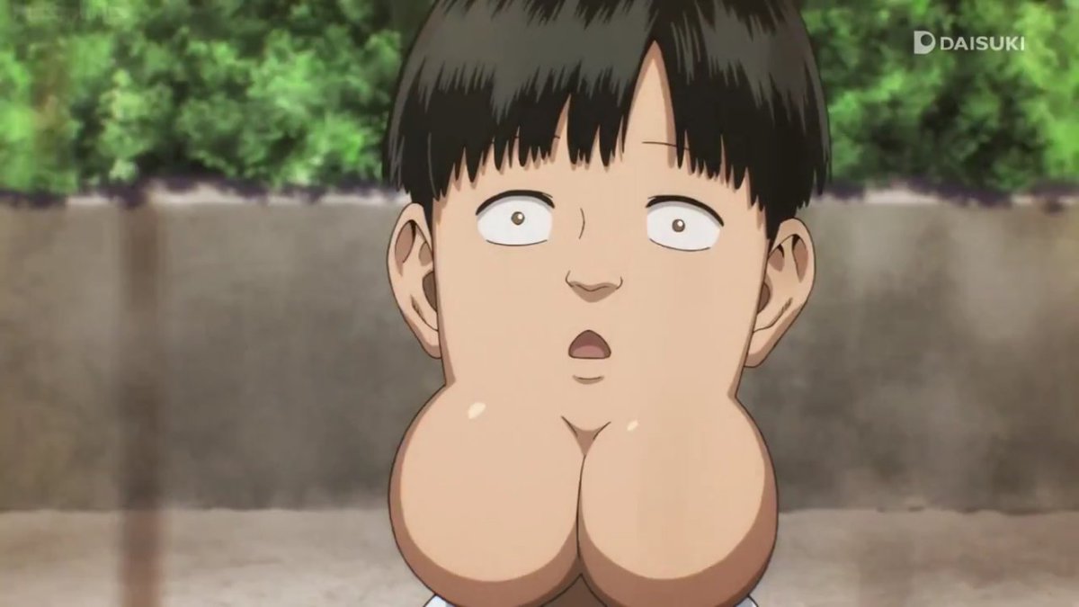 ch_collector's tweet photo. What are you looking at?
-A big-chinned brat. If he's caught, he's dead

#saitama #OnePunchMan #anime #animation #cartoon #funny #humor https://t.co/yC6xMmbC1s