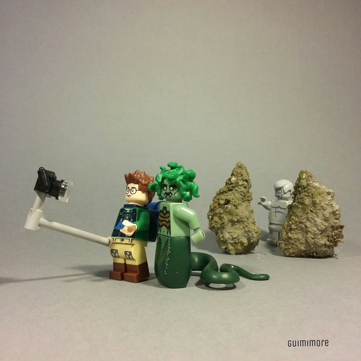 lego medusa minifigure