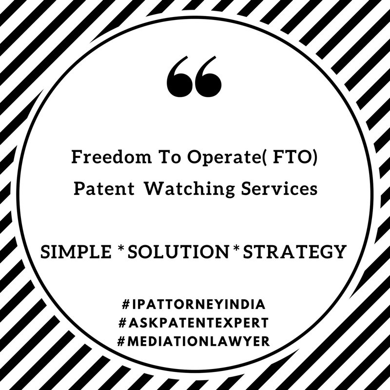 startupIPR's tweet photo. #FTO #patentservice enable the #INVENTOR to do with #research&development & #commercializing #product without #infringing the other's #IPR https://t.co/PCrQQ72y2V