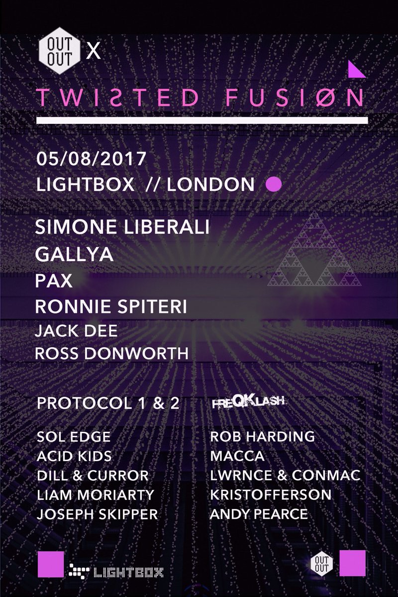 You can find me <a href="/lightboxlondon/">Lightbox London</a> next Saturday with <a href="/OutOutPromo/">OutOut Promotions</a> looking forward to it. 🤘🏻