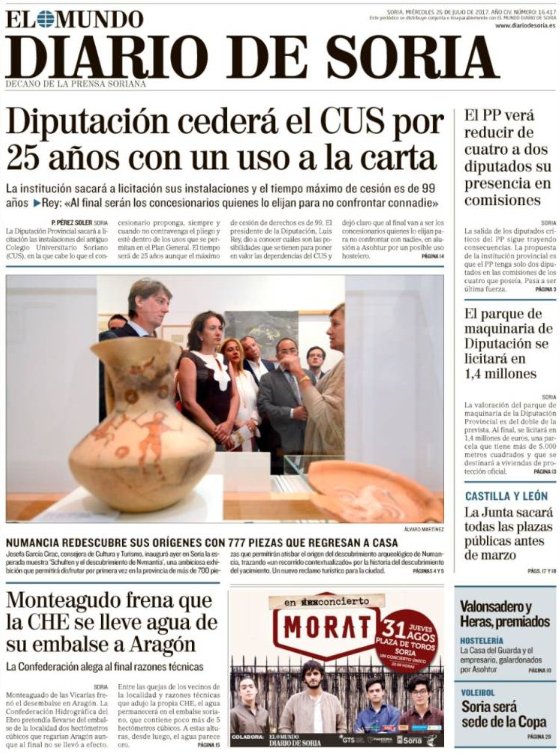 esRadio_CyL's tweet photo. 🗞️Las #portadas de los diarios @edigrup en #CastillayLeón. No te pierdas @DiarioCyLMundo, @diariodeleon, @diariodesoria y @correodeburgos. https://t.co/lhfTGRWaEW