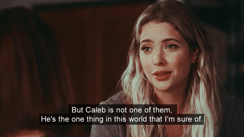 Hanna has always known that Caleb is the one 👫 #PrettyLittleLiars