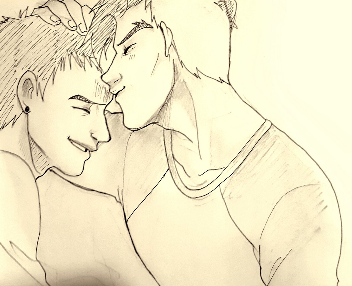 JasMTLL_98's tweet photo. "Kiss it to make it feel better"
#BrofriendsForLife
#dreamdaddy #quicksketch #jasumt
#craigcahn https://t.co/UIofDzOata