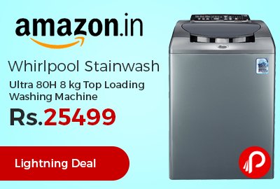 paisebachaoPBI's tweet image. Whirlpool Stainwash Ultra 80H 8 kg #TopLoading #WashingMachine Just at Rs.25499 Only – @amazonIN 

#LightningDeal

goo.gl/5J5piB