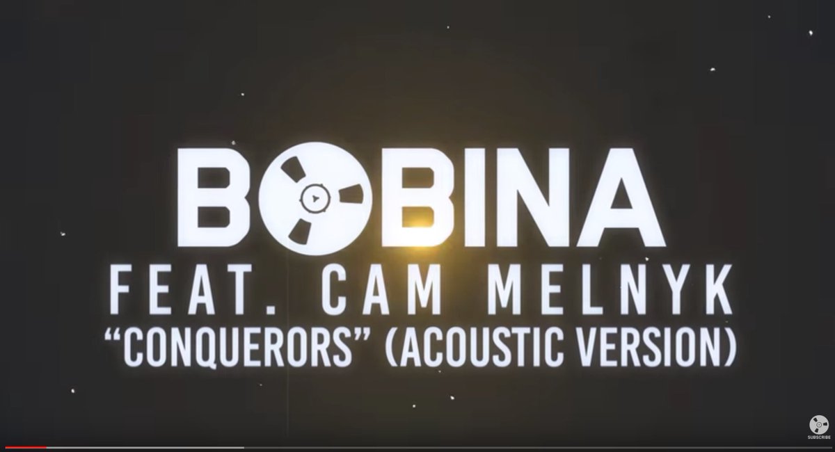 Bobina's tweet photo. Check it out &amp; sing! :)  🎉🔊 🎉🔊
Bobina feat. Cam Melnyk 'Conquerors' (Acoustic Lyric Video HD):
https://t.co/sxCguXLTYk
@BlackHoleRec https://t.co/88Qr05ztlq