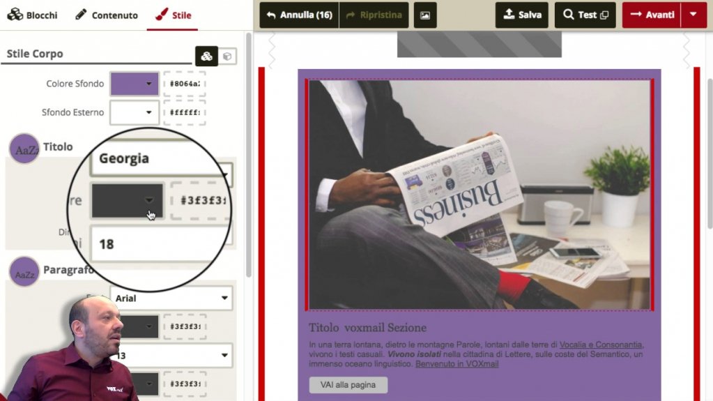 I tutorial di VOXmail - [VOXmail] Tutorial Editor a Blocchi per Email Responsive
In questo breve tutorial scopriremo i modi d'uso e le…