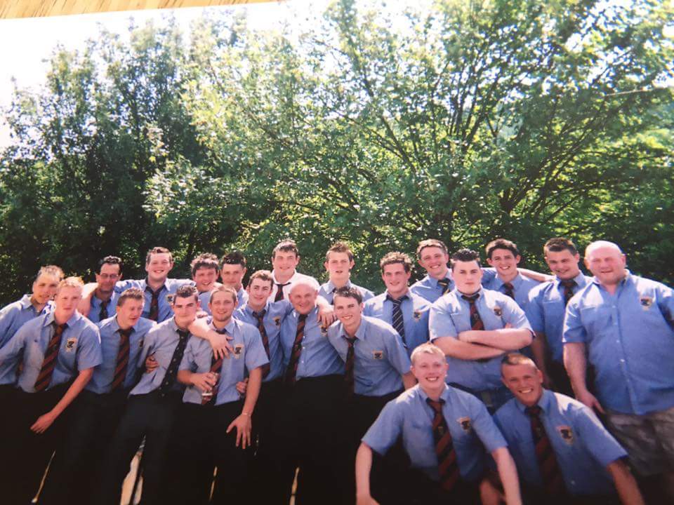 The hard work to reach last season's success began many years ago. 11 of the 19 pictured played senior rugby for The Village last season. 🏉👌