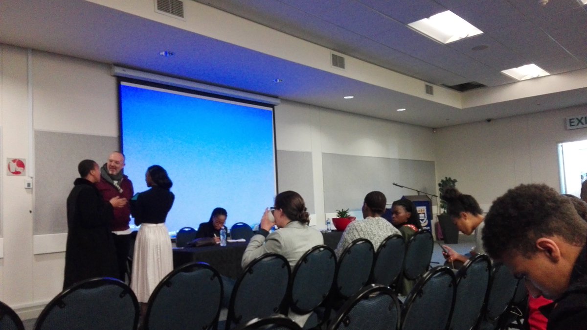 SLSJ_SA's tweet photo. Settling down for the first panel session https://t.co/3UFHlfh2IN