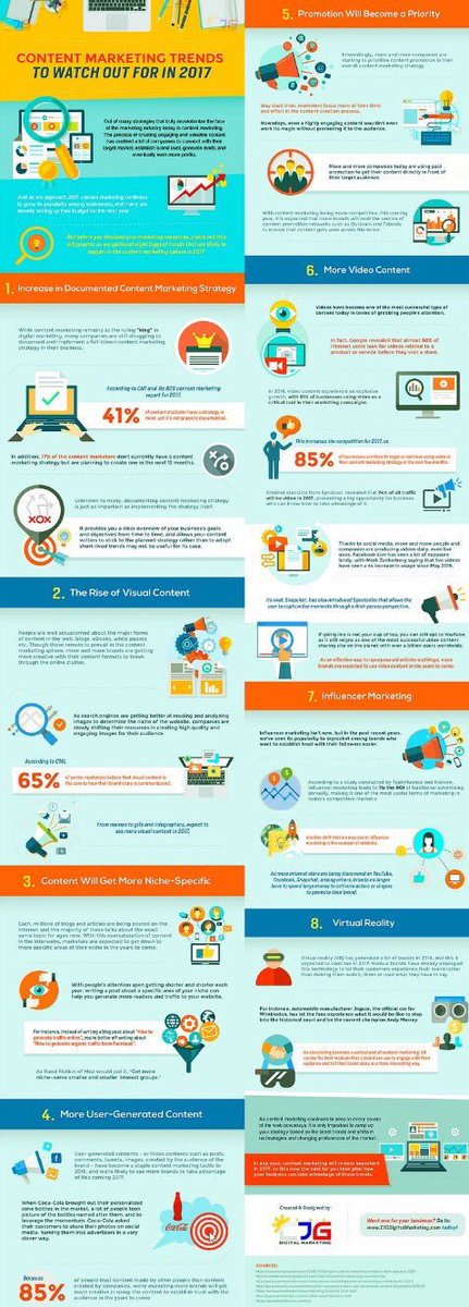ipfconline1's tweet photo. Top 2017 #Content #Marketing Trends [infographic]
#ContentMarketing #Video #Digital #Influencer #VR #AI #GrowthHacking  #IoT https://t.co/5XrGBvpyV6