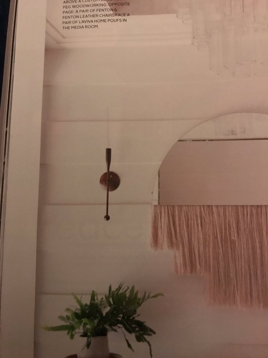 ShotbyStephenJ's tweet photo. @CAHomeandDesign Where is this gorgeous fixture from?! Understated and perfect. You mention the other common goods. But not the fixture. https://t.co/Byk8jN3DSi