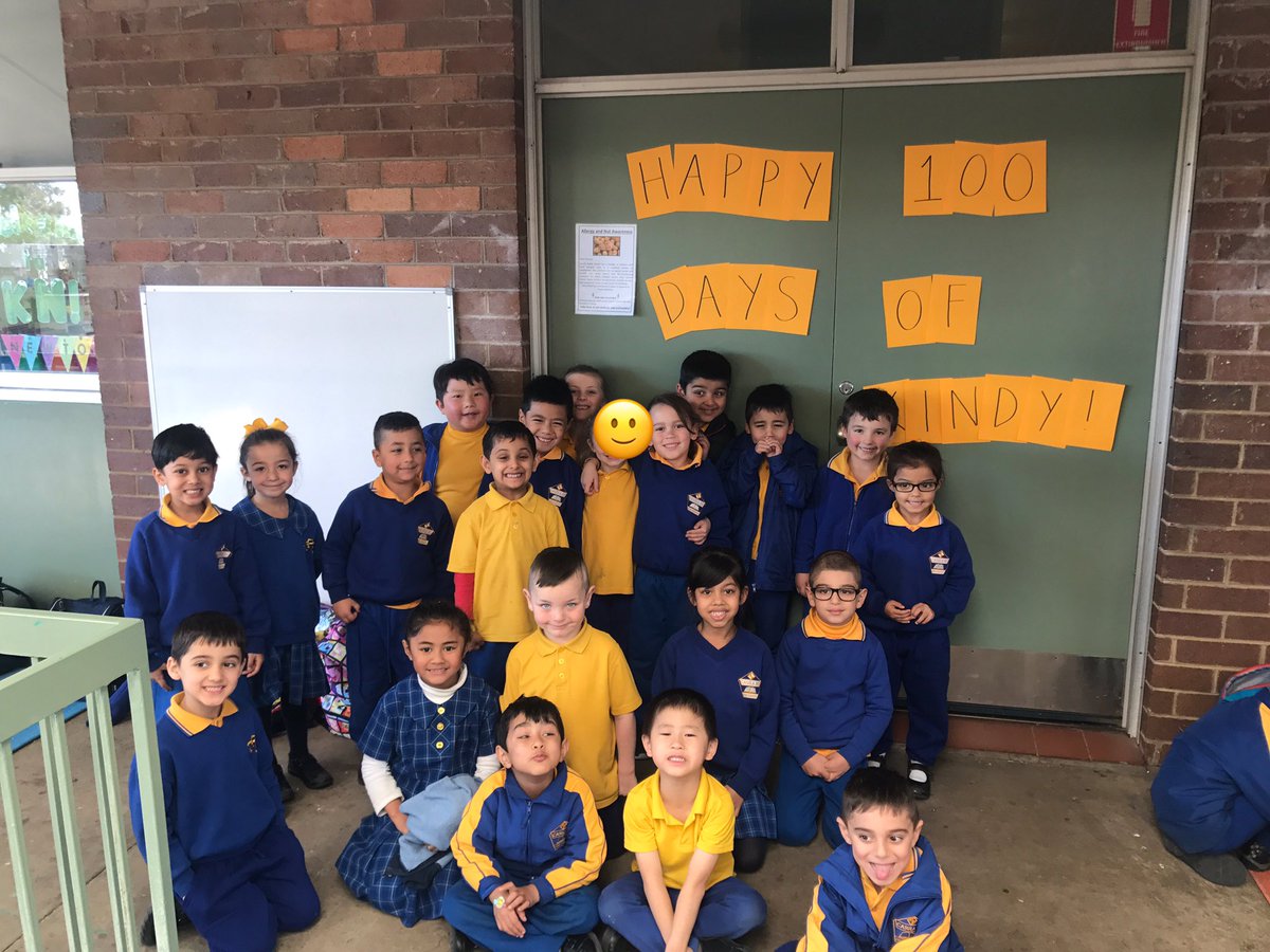 tayla_newton's tweet photo. Happy 100 Days of Kindy KN! I'm so proud of how far you've come! @CasulaPS #100daysofkindy https://t.co/qj9z9ZZzGw