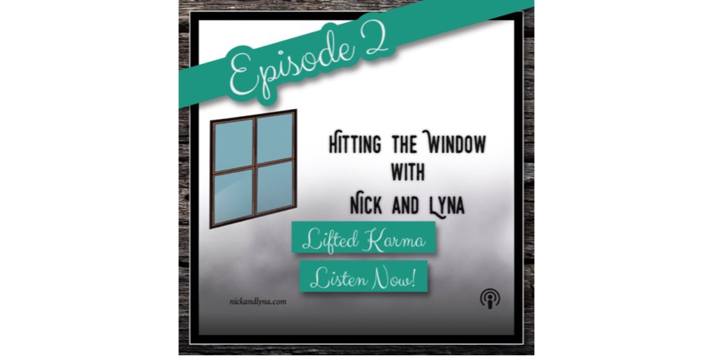 NickandLyna's tweet photo. Episode 2 is up and ready for download! On iTunes, Google Play &amp; Stitcher and please leave a review! #Podcast #hittingthewindow #nickandlyna https://t.co/op3O00GKCV