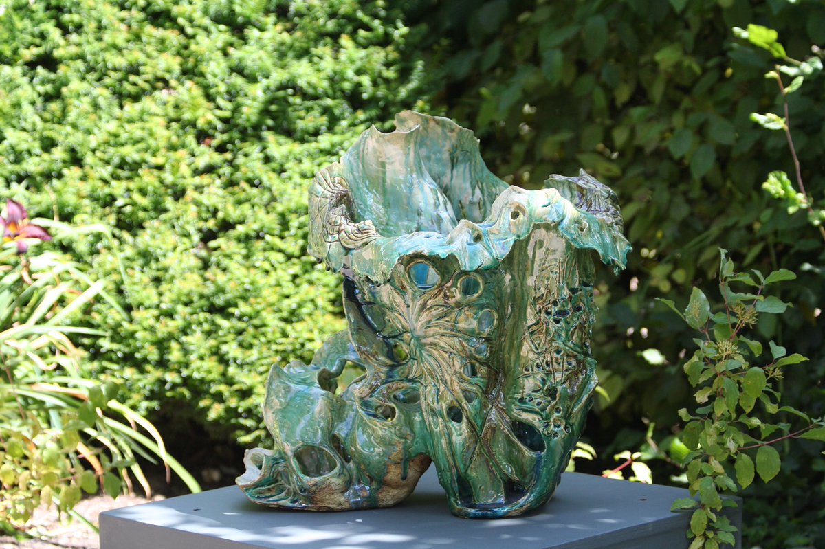 jaminnicolas's tweet photo. #LastChance 4U to c #Boot #LostAtSea #ceramic #sculpture @RHSHydeHall ends this #Sunday #sealife @SurreySculptors @jaminnicolas #shells #sea https://t.co/a3YkY1Cwvx