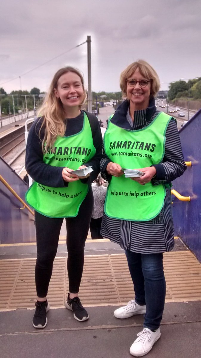 brentsamaritans's tweet photo. Thanks to @networkrail and @TLRailUK for your support at Cricklewood and Hendon! We had a great time. https://t.co/8qxneGjtgi #TheBigListen https://t.co/LNbEPcoQSZ