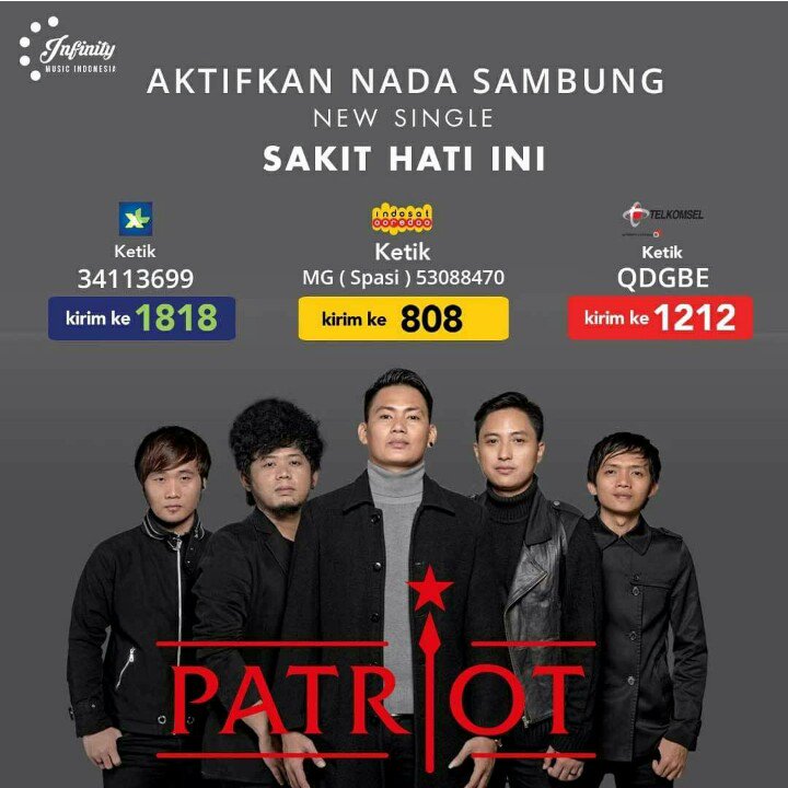 Yuk aktifin rbt nya patriot sakit hati ini... Salam pejuang patriot...