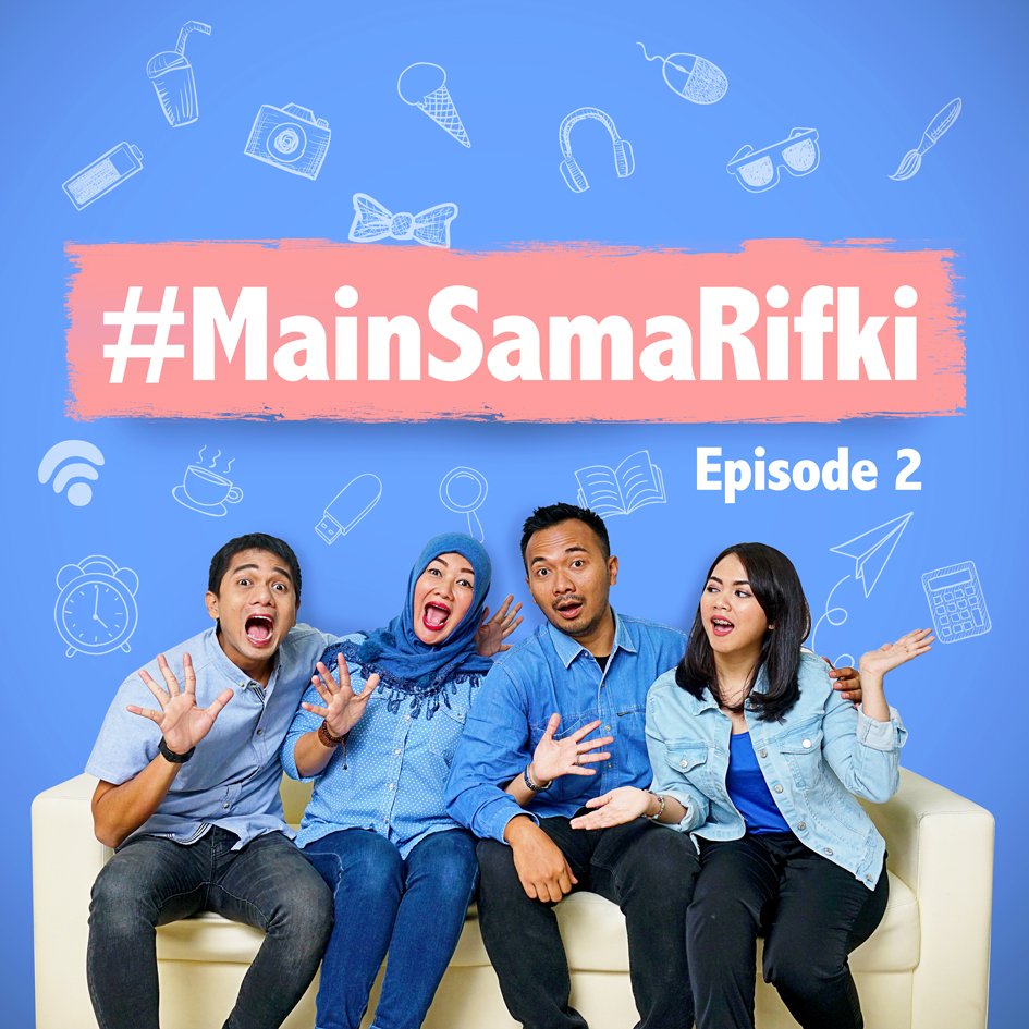 Sore ini #MainSamaRifkiEps2 akan tayang! Setelah cerita soal keluarganya, kali ini dia mau bercerita ketika awal kuliah.