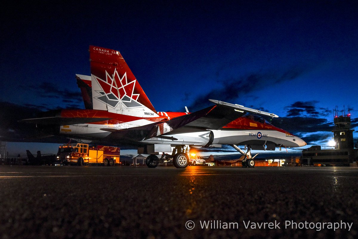 .<a href="/CF18Demo/">CF-18 Demo Team</a> Canada 150 Fighter Jet Long Exposure at the <a href="/FSJAirShow/">Fort St John Airshow</a> #yxj <a href="/YXJAirport/">YXJ Airport</a> <a href="/RCAF_ARC/">Royal Canadian Air Force</a> @CF18DemoMedia  <a href="/MatthewKutryk/">Matt 'Glib' Kutryk</a> <a href="/StephStricklen/">Steph Stricklen</a>