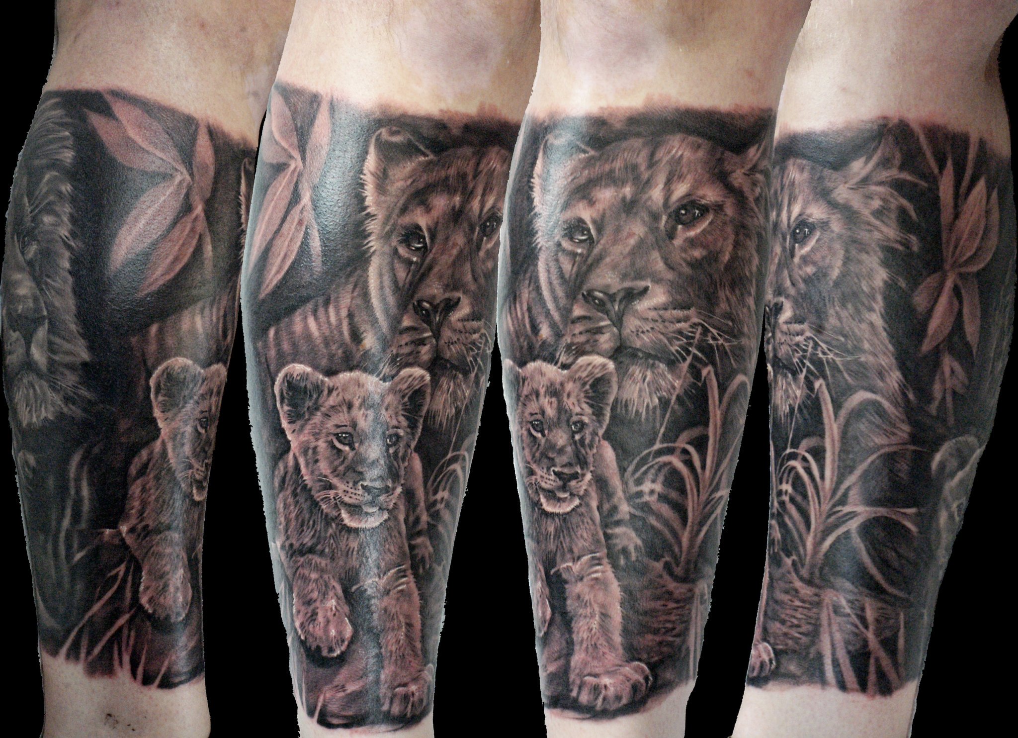 101 Best Lioness And Cub Tattoo Designs That Will Blow Your Mind  Outsons