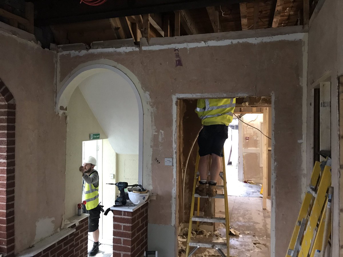 WDPANDRS's tweet photo. Refurb of B Littler &amp; Sons started this morning for our team over in Salford for Mahoney Contracts.
More Pics to follow as we progress... https://t.co/aOVE2VmEYn