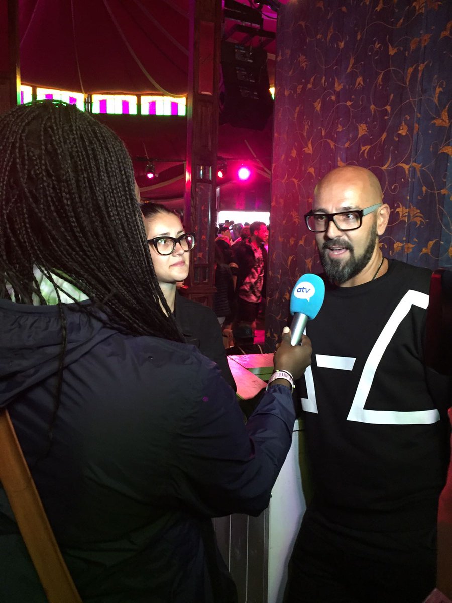 Last weekend <a href="/tomorrowland/">Tomorrowland</a> interview for ATV television #Tomorrowland #delafino #lunafino #leshommes #housemusic ❤ #ontour #ibiza2017