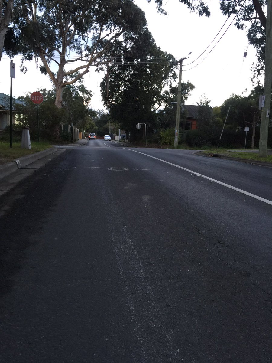 natbane's tweet image. almost hit yet again. lost count how many miss this stop sign. someone'll die if not sorted  @VicRoads @WhitehorseLDR @ccwhitehorse