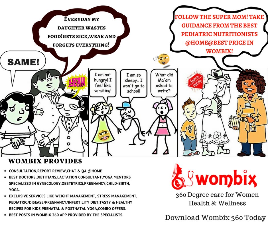 Is your kid eating nothing properly?Being Sick,weak,lacking concentration?Comment below! The best nutritionists&amp;dietitians will guide! #kids