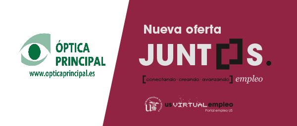 ¿Eres óptico/optometrista? 👀¿A qué esperas? esta oferta de #empleo lleva tu nombre  portalvirtualempleo.us.es/job/optico-opt… <a href="/unisevilla/">Universidad de Sevilla</a> <a href="/fafarsevilla/">Facultad Farmacia US</a>