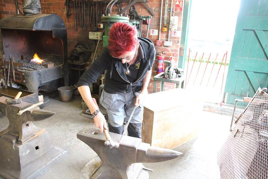 NCMME's tweet photo. From today until Sunday pop in & say hi to Martin & Jayne our Blacksmiths in Residence #Tradition #HopePit https://t.co/EA1gU5n0Ct https://t.co/HXGHRG6e0Z