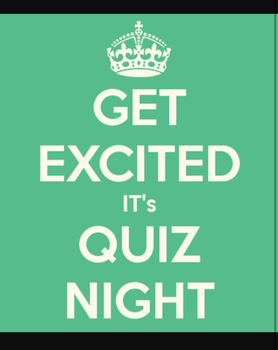 Quiz night tonight! Come join us from 9pm.
