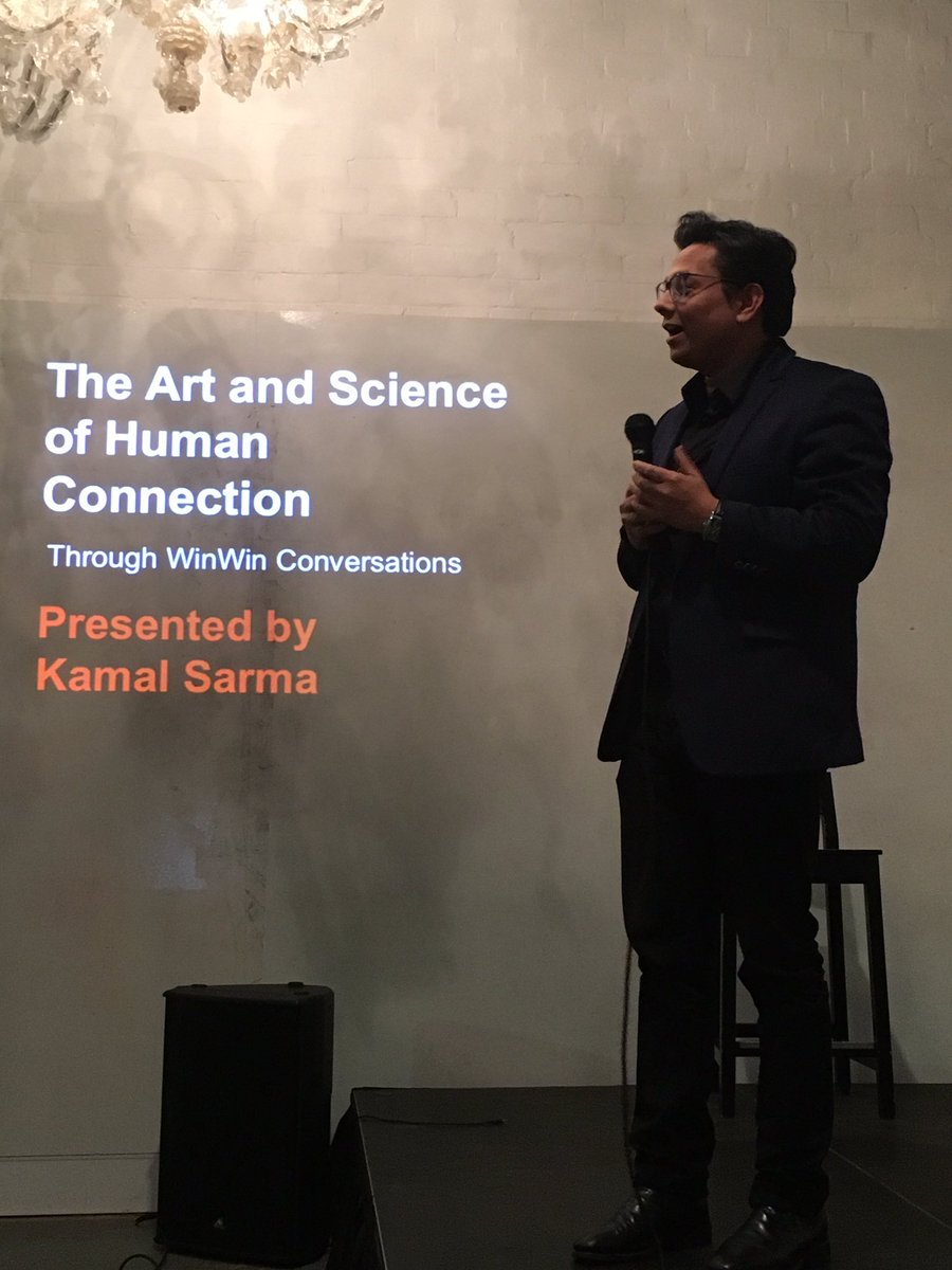 Up now: <a href="/KamalRezilium/">Kamal Sarma</a> on the human connection