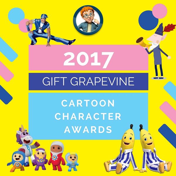 giftgrapevine's tweet photo. For a bit of fun I'm daydreaming about an awards show for cartoon characters. And the nominees are...https://t.co/I0Ze4JOoAG @abckids https://t.co/44UOY31yqv
