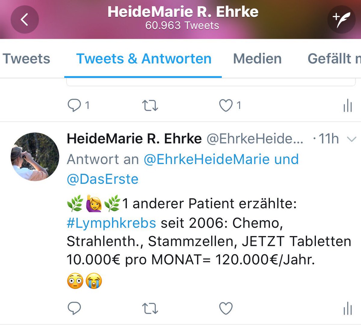 EhrkeHeideMarie's tweet photo. @DasErste @euronews 🌿🙋🌿Hilft #Schulmedizin ALLEINE wirklich MEHR als GUTE #alternativeHeilmethoden in der GESAMTHEIT?👎NEIN!👎 https://t.co/RNf7vfiW07 👍 https://t.co/xOeUSxfVlK