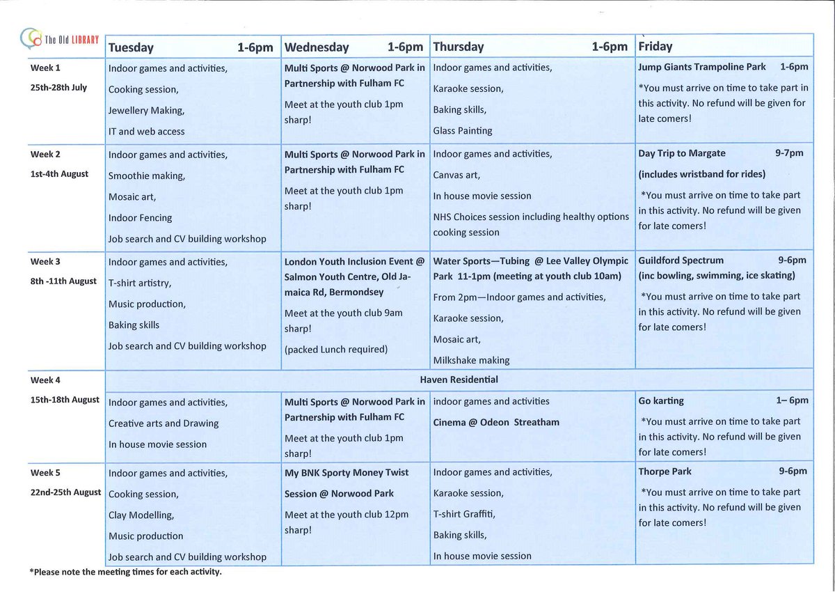 TheOldLibrarySE27 tweet media