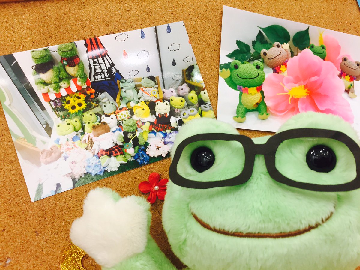 cvtvlist ラグマット　クルー君 コルクボードが夏仕様になりました🐚✨ みなさまとの大切な思い出の1枚