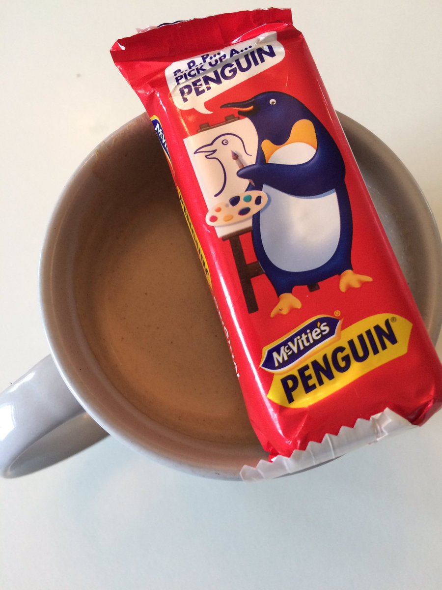 chriscargo's tweet photo. #prestudio #coffee #penguin ready to go 😊 https://t.co/umY6QTxLXC