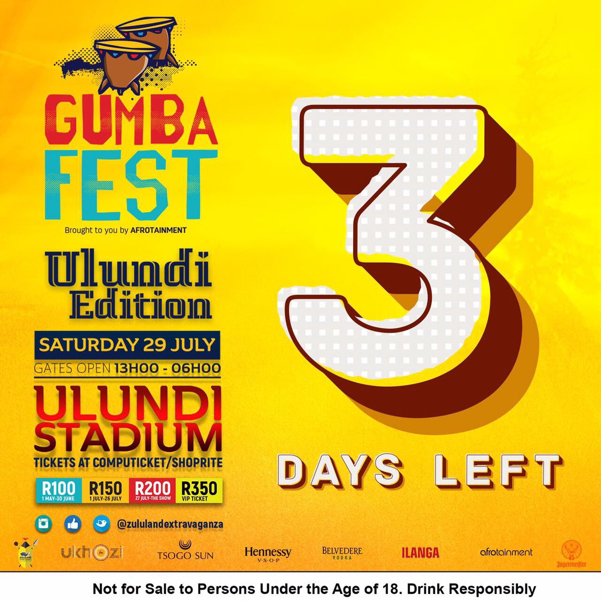 DJTira's tweet photo. 3 Days To Go !!!! #GumbaFestUlundi https://t.co/ccaAB1m8WQ