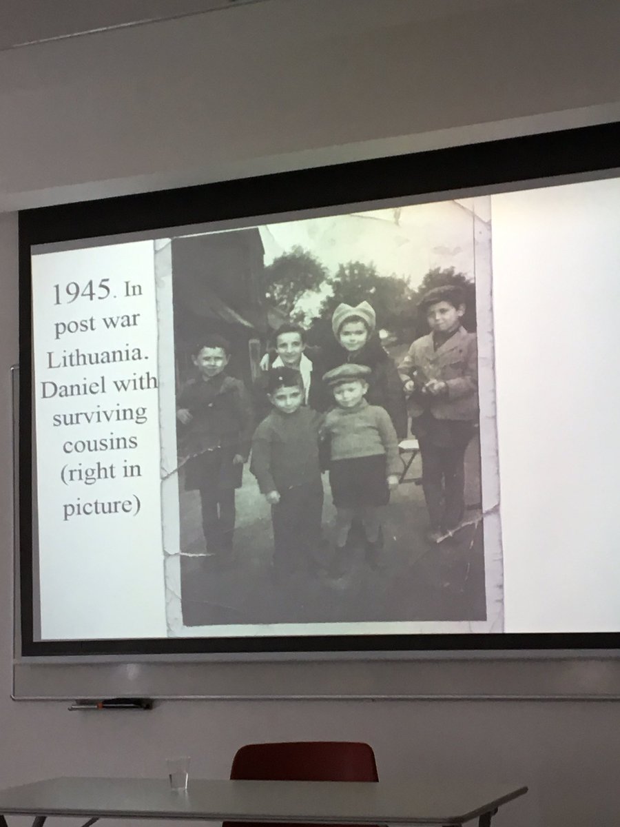 KarenPollock100's tweet photo. Holocaust survivor Professor Daniel Gold @yadvashem @HolocaustUK. You can hear a in drop here. Unique and powerful testimony. #ASV2017 https://t.co/JQY9mRWVfR