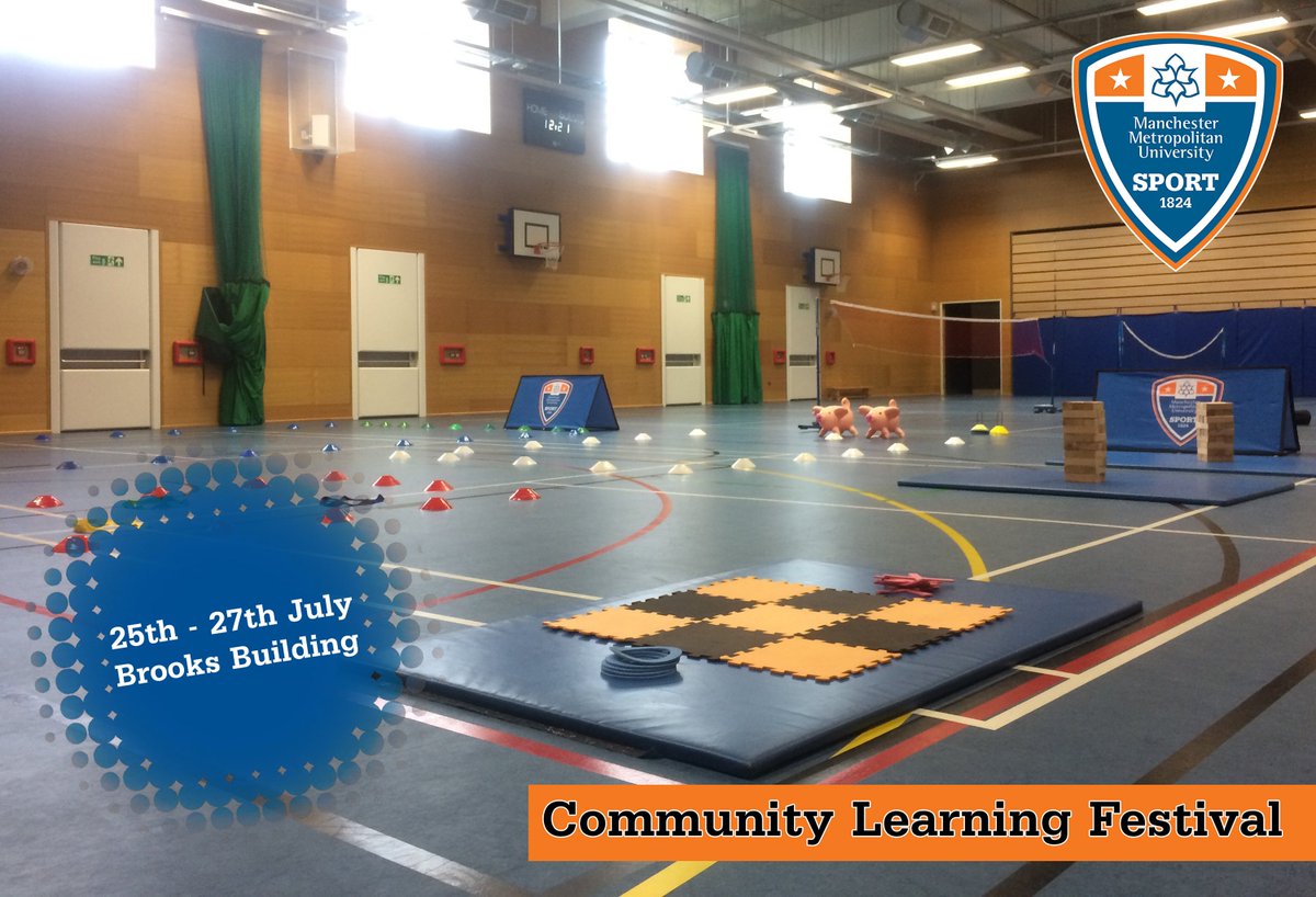 MMUSport's tweet photo. The Community Learning Festival at @MMUBirley continues today. Book your place now: https://t.co/hsw8e7gHVK #CLF2017 https://t.co/KXldzWaTMD