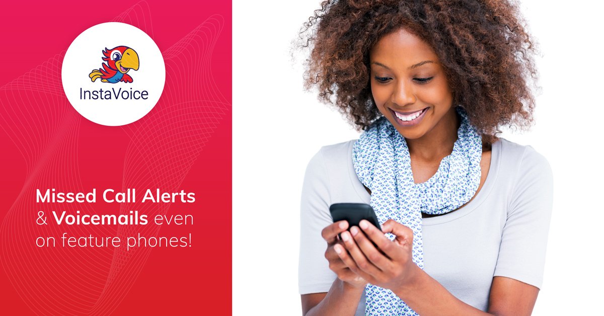InstaVoice's tweet photo. Using a temporary feature phone? Get #MissedCallAlerts &amp;#Voicemails even on a feature phone with #InstaVoice!
https://t.co/w9uw2cIPMc https://t.co/m4eJtHvjZu