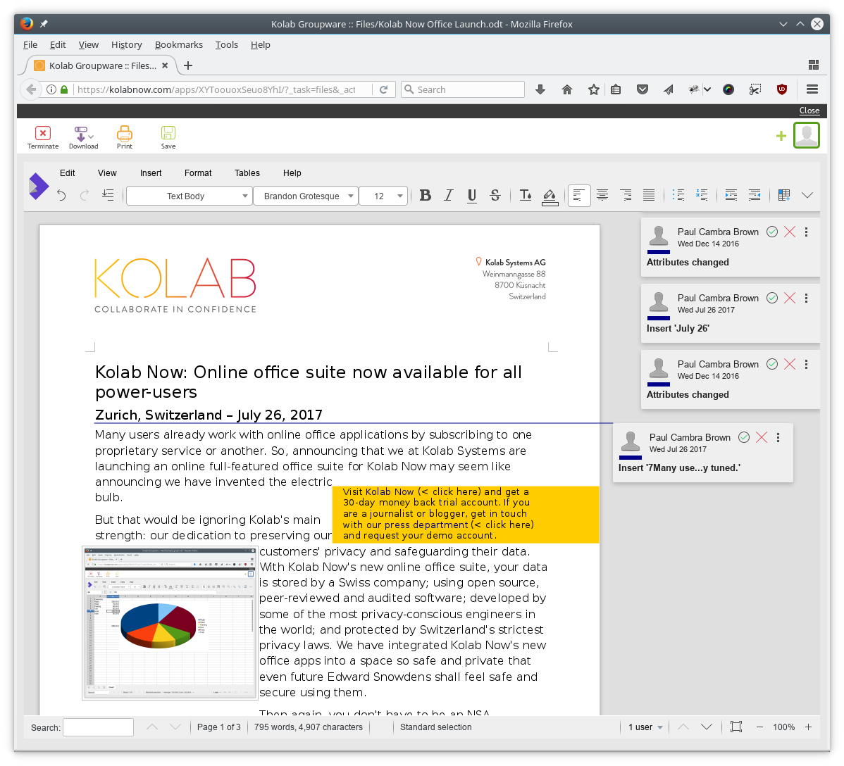 Kolab Now tweet media