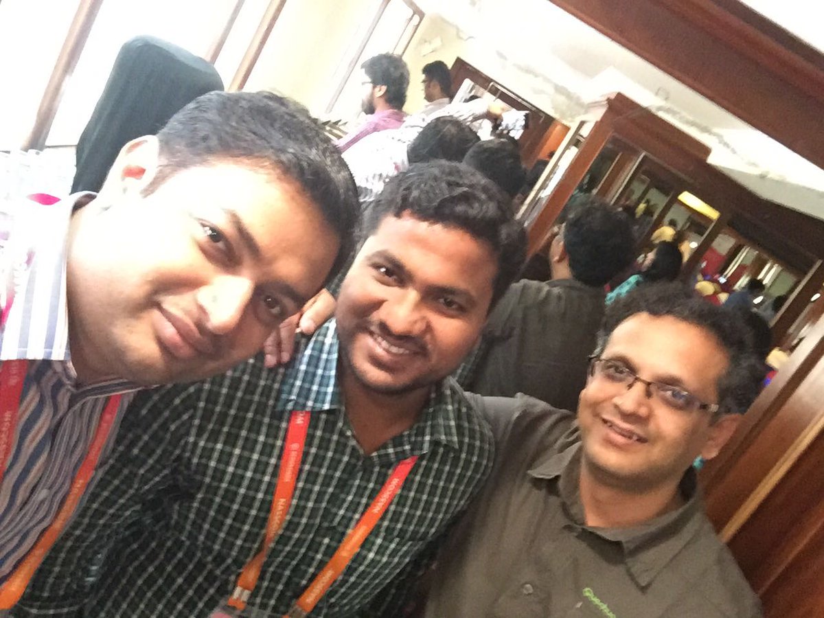 CrushadersTech's tweet photo. #Mr_B_C_Pattanayak (MD) &amp; #Mr_A_P_Nayak (CEO) #Crushaders_Tech visiting #NASSCOM workshop on #Design_for_India 
Thanks to #Mr_Srinivas https://t.co/9YviMbaA9S