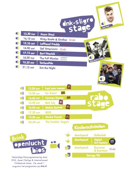 PreuvAssen's tweet photo. Bekijk de hele programmering van het Preuvenement Assen! 26 &amp; 27 augustus @gouverneurstuin https://t.co/JAzQSgvpg4