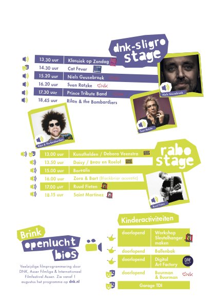 Bekijk de hele programmering van het Preuvenement Assen! 26 &amp; 27 augustus <a href="/gouverneurstuin/">GouverneurstuinAssen</a>