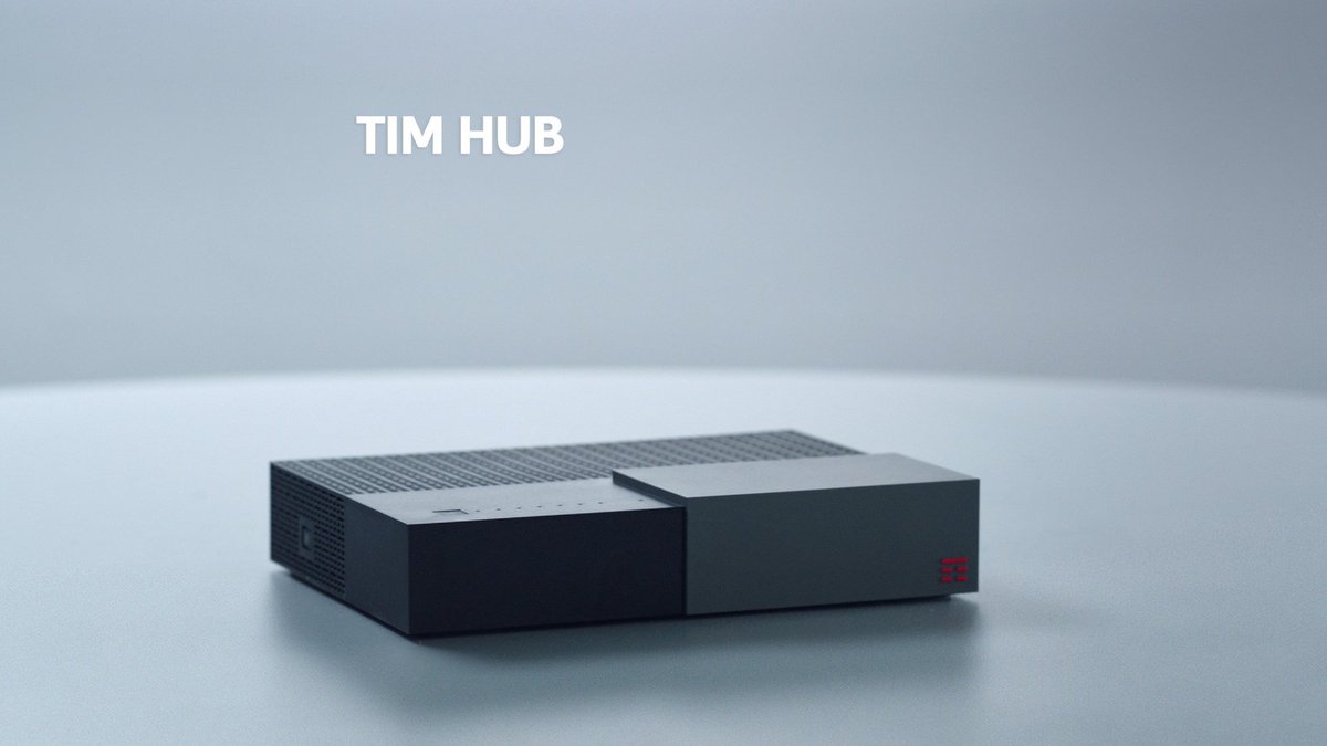 TIM_Official's tweet photo. Il TIM HUB è il nuovo modem evoluto di TIM, indispensabile per collegare ad internet tutti i device della casa. #TIMSmartLife https://t.co/gPeg62Fqmi