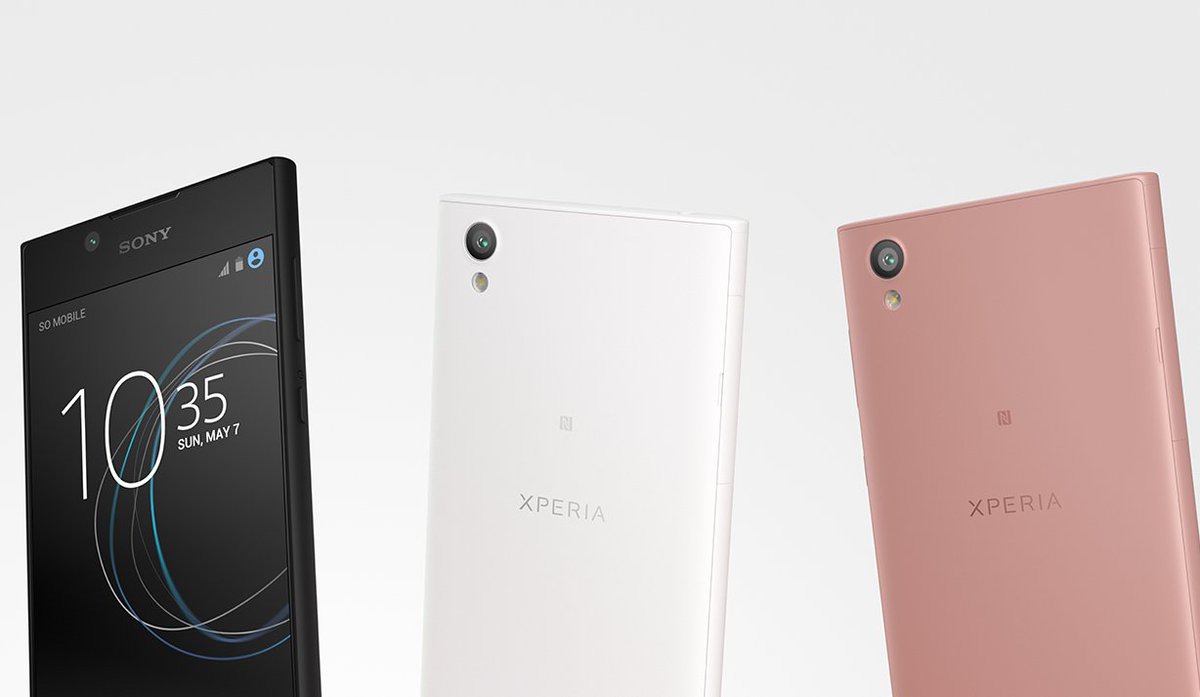 sonyxperia's tweet photo. Bold black, wonderful white or precious pink? Whatever your colour, #Xperia L1 is designed to stand out. https://t.co/2KI9NVL2cb https://t.co/147Qf5WyQD