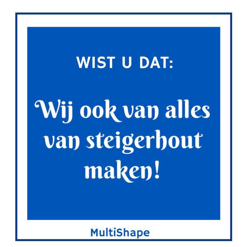 Informeer naar de mogelijkheden! #steigerhout #multishape