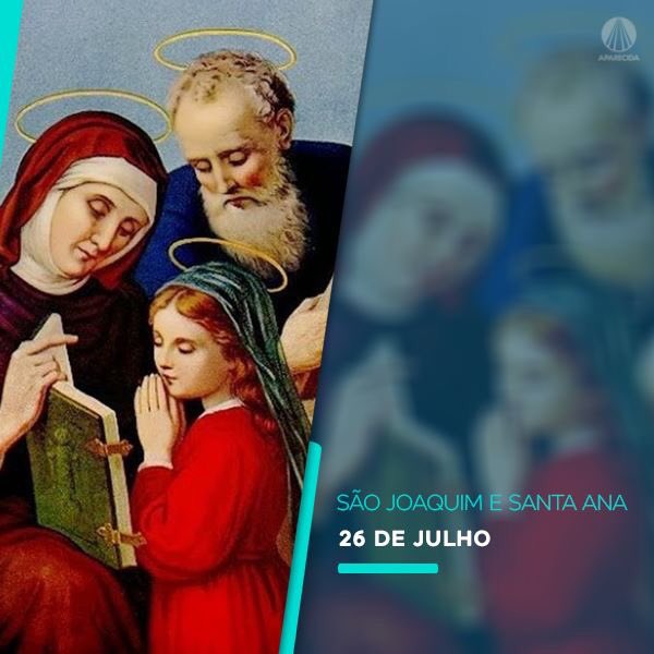 tvaparecida's tweet photo. #DiadosAvós São Joaquim e Santa Ana, avós de Jesus. Pedimos por  aqueles que nos amam em dobro ❤ São Joaquim e Santa Ana, rogai por nós! https://t.co/UXNYFmRywK