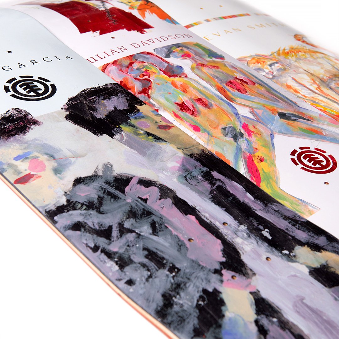 The Piper Series is composed of a 3 boards set &amp; 3 t-shirts. 
>>> bit.ly/PiperPages
#MadeToEndure #Element25th #skate